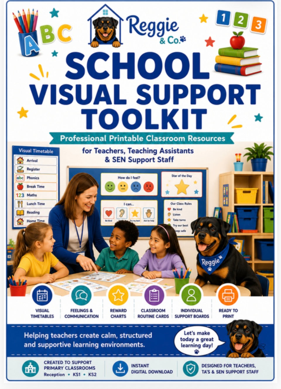 Why Every Primary Classroom Needs a Visual Support Toolkit: EYFS, ADHD, Autism & SEN