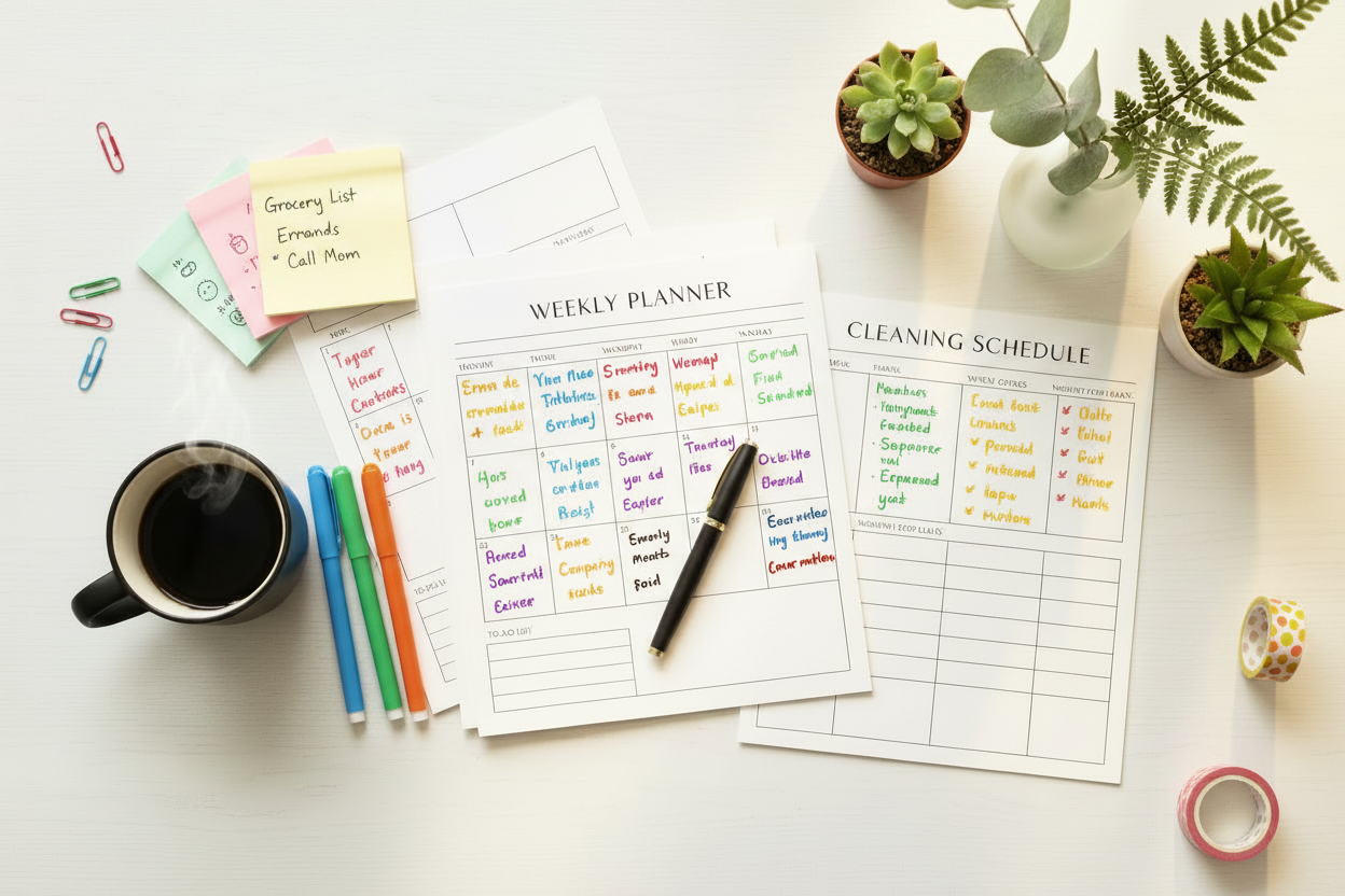 How to Use a Printable Weekly Planner to Get More Done