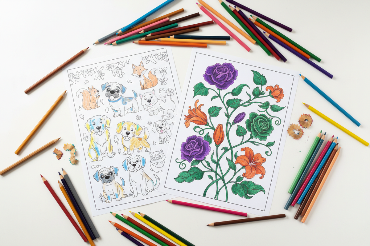 Colouring Books Collection Image