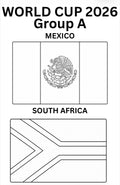 Printable World Cup 2026 Country Flags – Instant Digital Download
