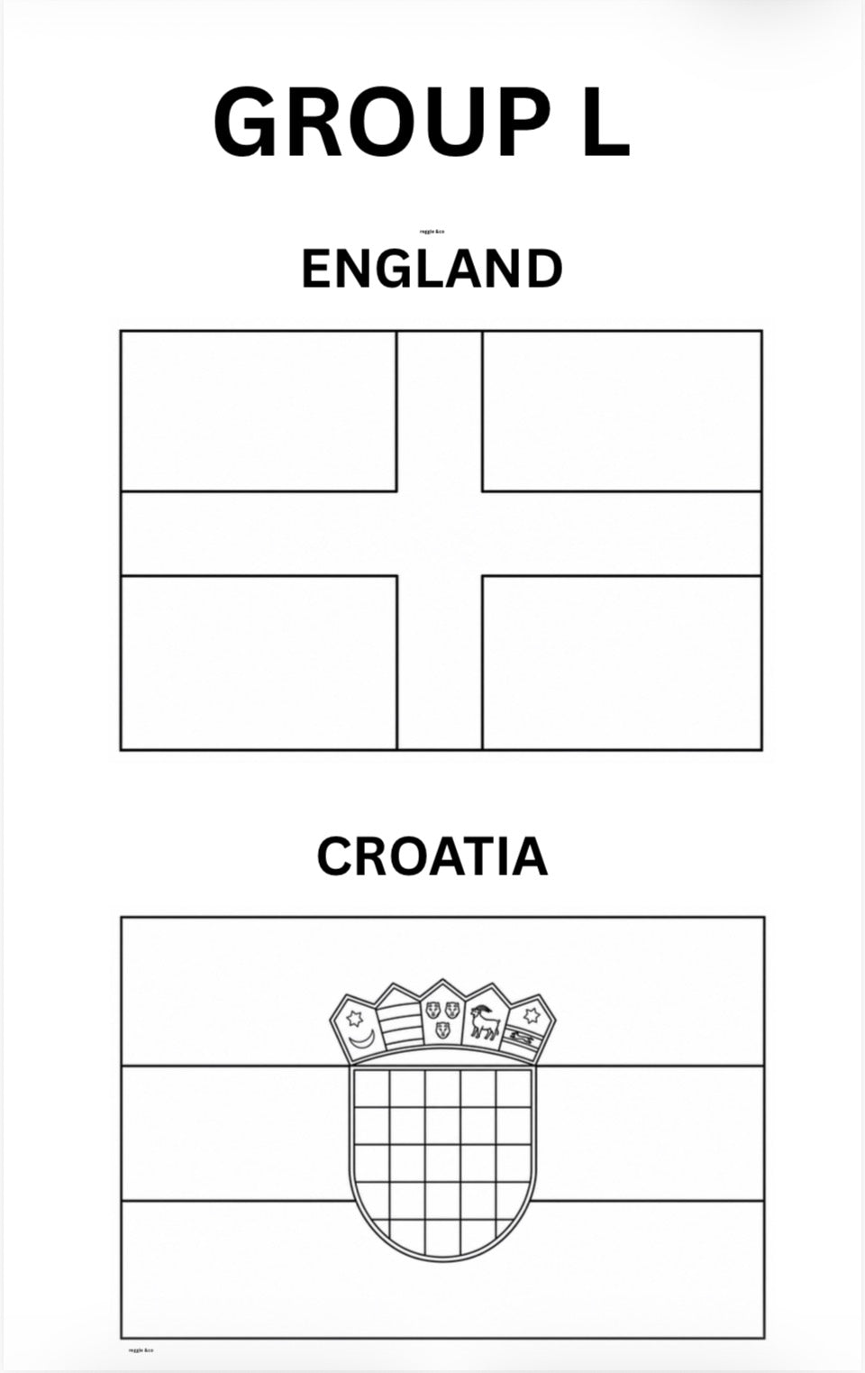 Printable World Cup 2026 Country Flags – Instant Digital Download