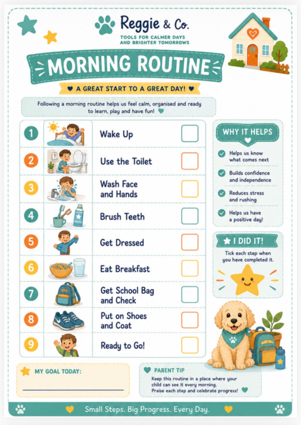 Visual Routine Toolkit – Home Edition | Printable ADHD & Neurodivergent Support for Kids