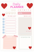 Heart Kids Daily Planner | Printable To-Do List PDF