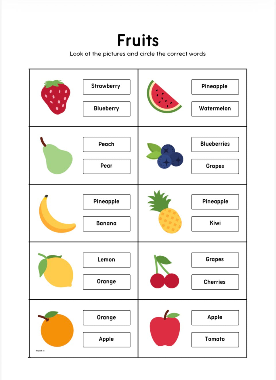 Kids Activity Sheets – Printable PDF | 14 Pages of Educational Fun