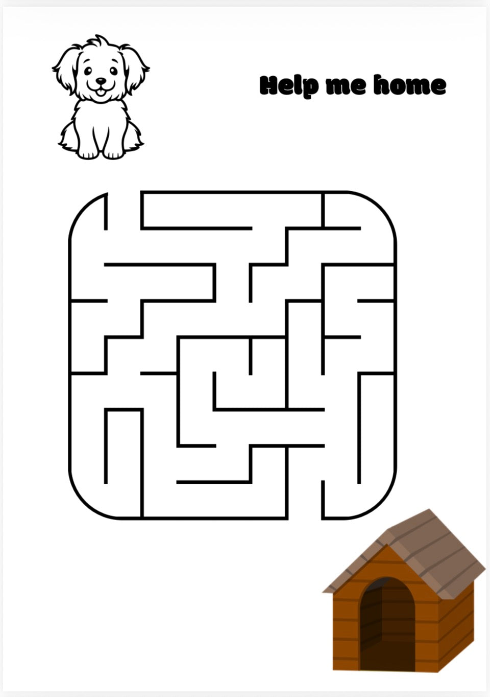 Kids Activity Book – Printable PDF Download