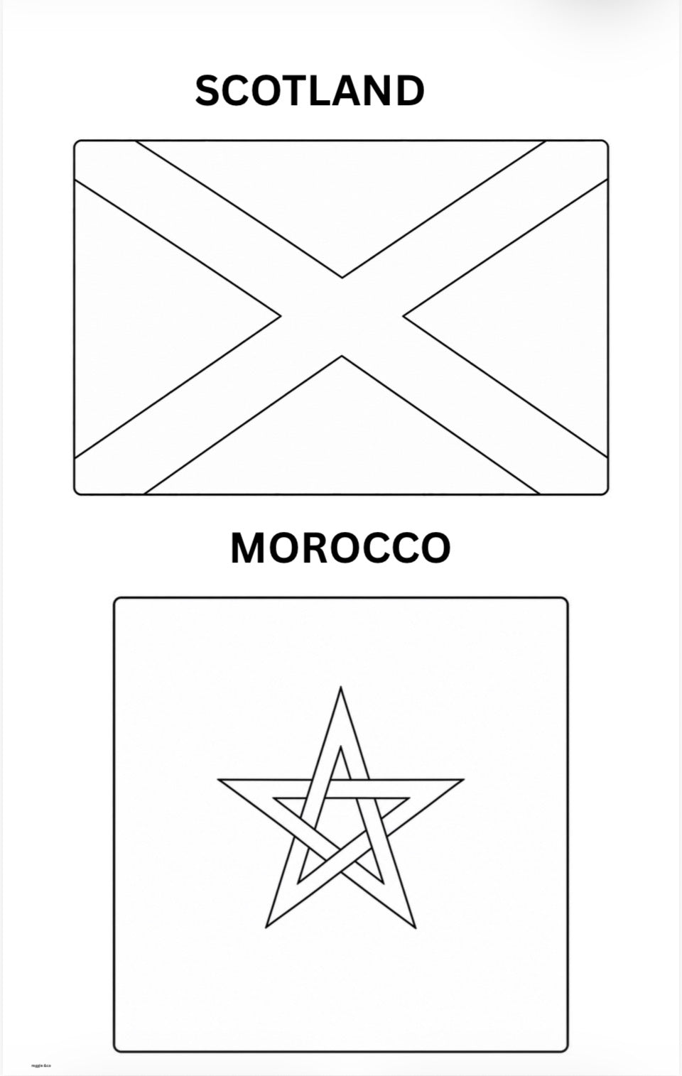 Printable World Cup 2026 Country Flags – Instant Digital Download