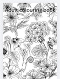 Adult Flowers & Nature Colouring Pages – Printable PDF Download