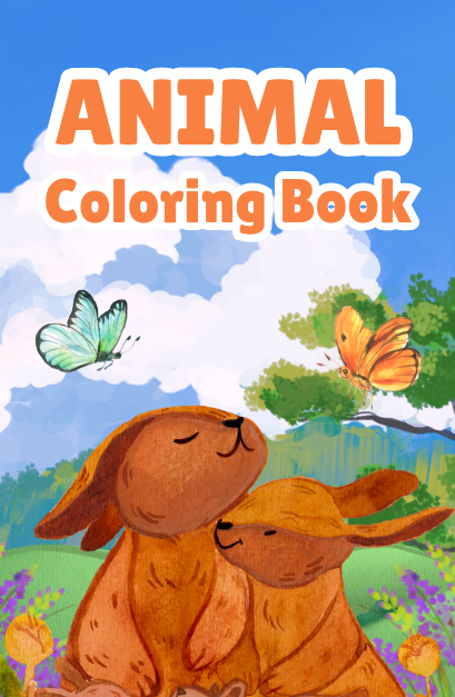 Free Colouring Book – Cute Animal Illustrations for Kids