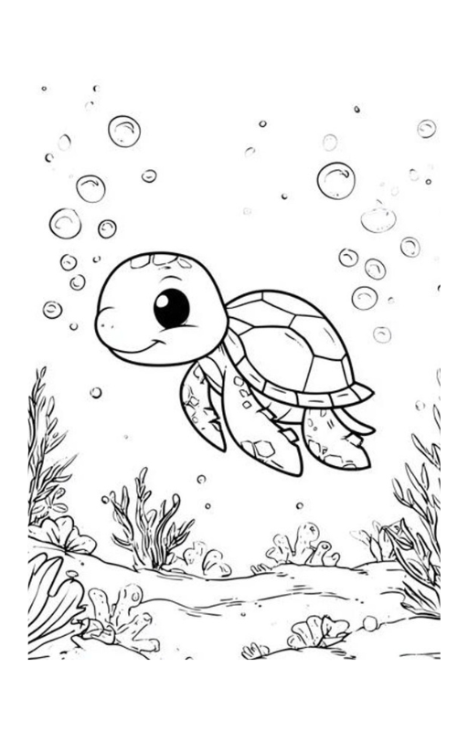 Cute Animals Colouring Book – Printable PDF Download