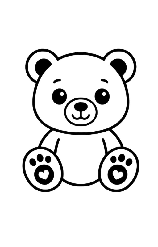 Cute Animals Colouring Book – Printable PDF Download