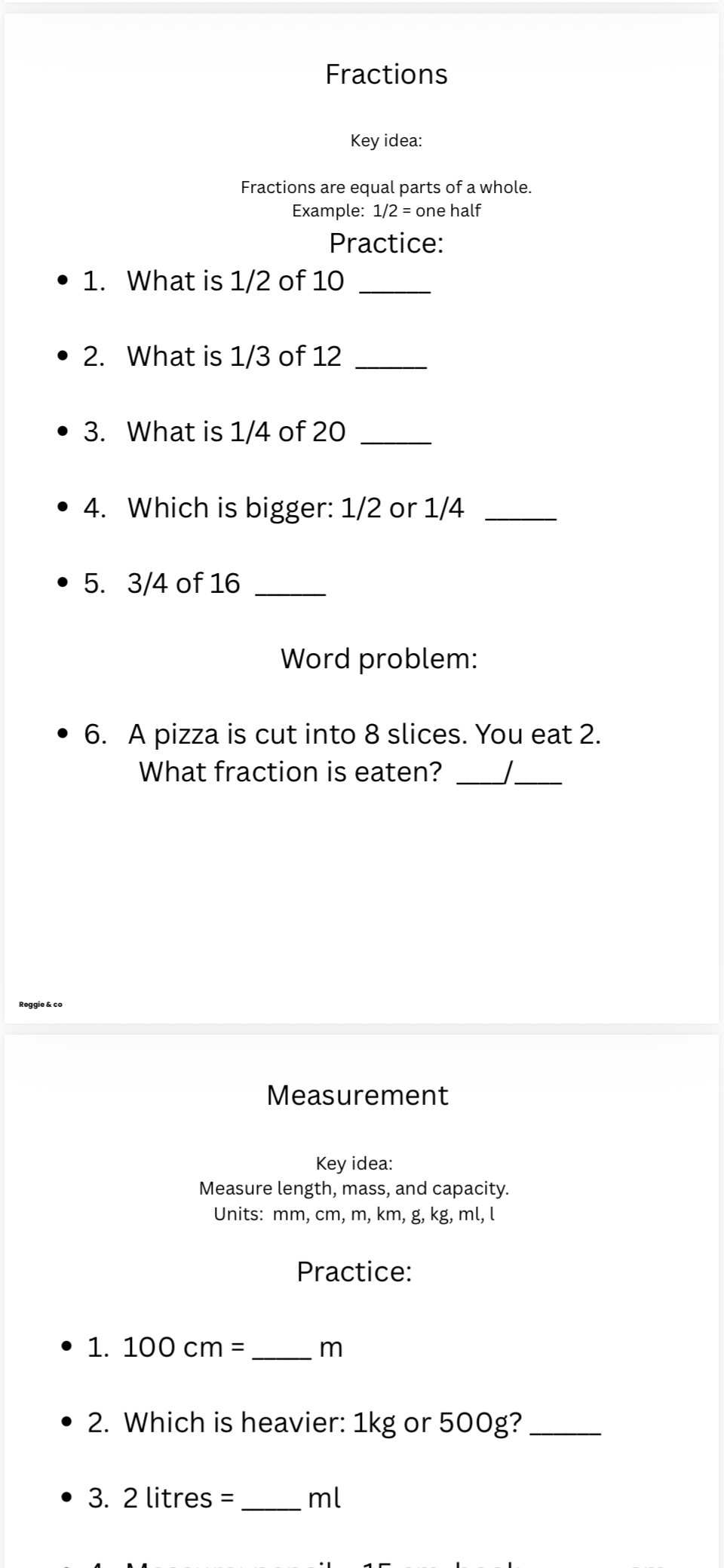 Classroom Licence — Year 3 Maths Workbook