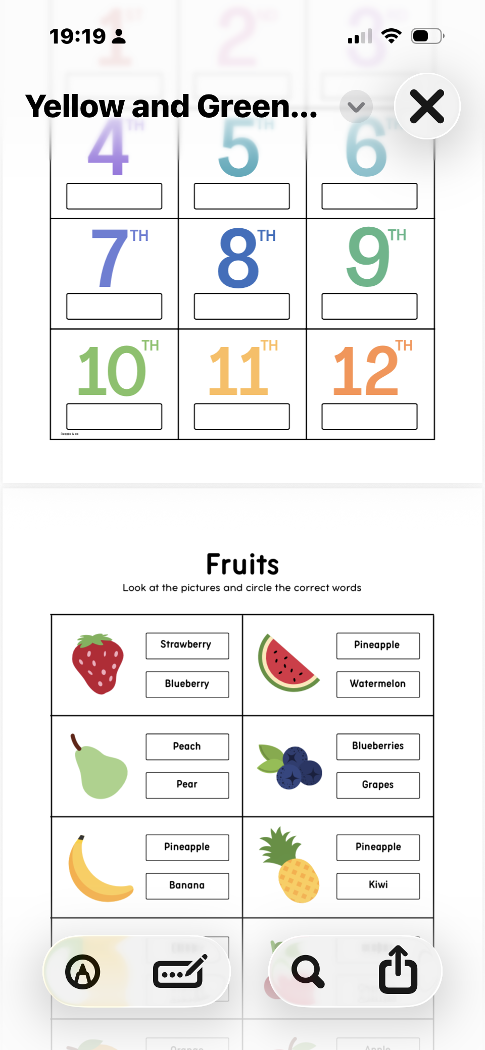 Classroom Licence — Kids Educational Activity Sheets