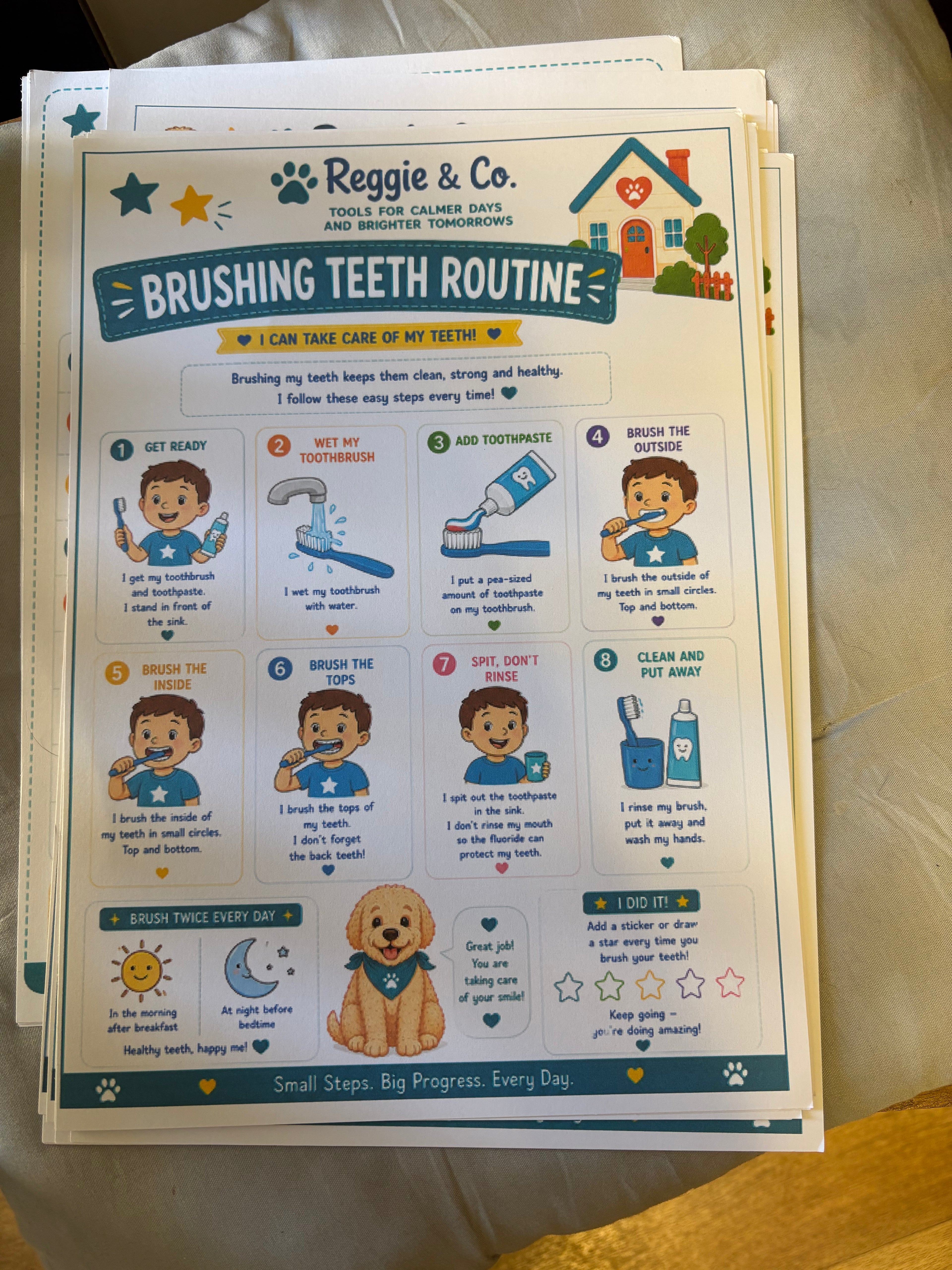 Visual Routine Toolkit – Home Edition | Printable ADHD & Neurodivergent Support for Kids