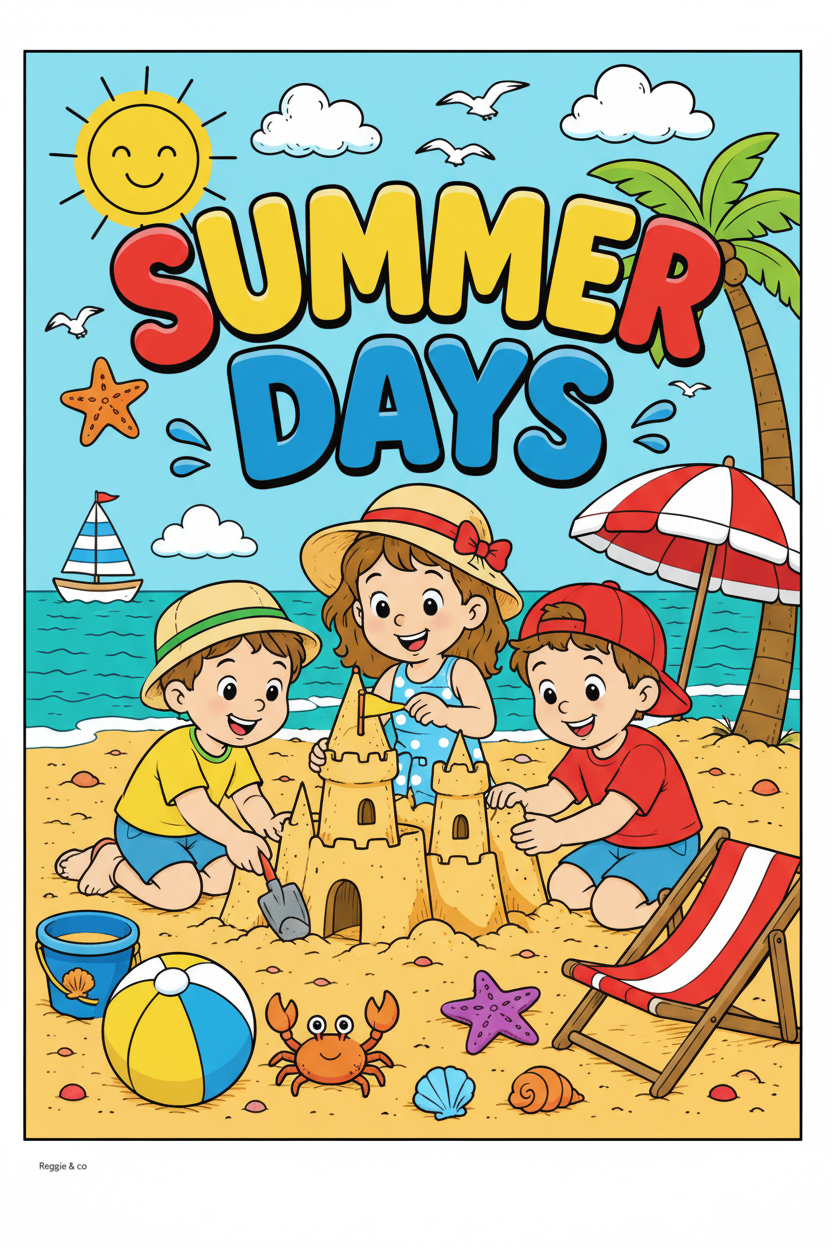 Coloured Summer Days Cover